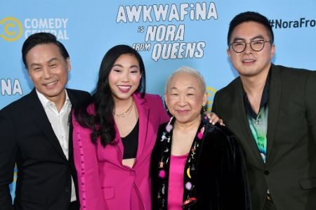 The 'Awkwafina is Nora From Queens' cast.